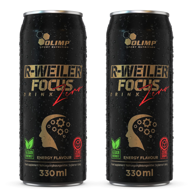 2 x Olimp R-WEILER® Focus Drink Zero - 330 ml