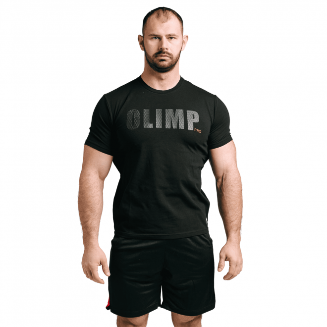 Męska koszulka Olimp - Men T-shirt Grip Pro czarna