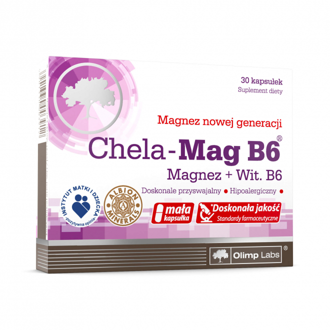Olimp-Chela-Mag-B6-Magnez-Witamina-B6-30-Kapsułek