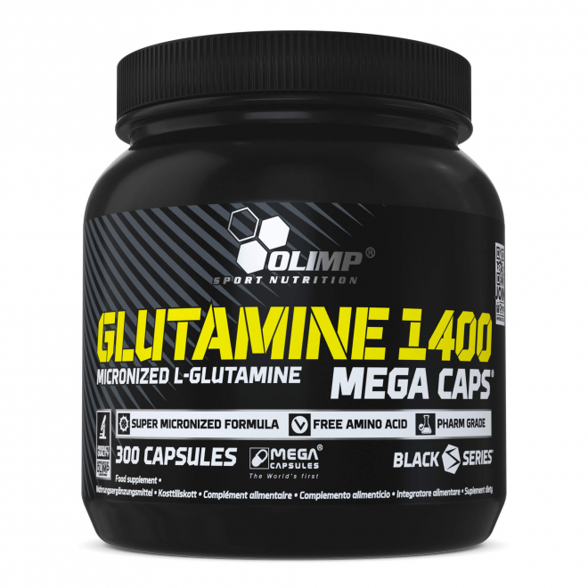 Olimp-Glutamine-1400-Mega-Caps-300-Kapsułek