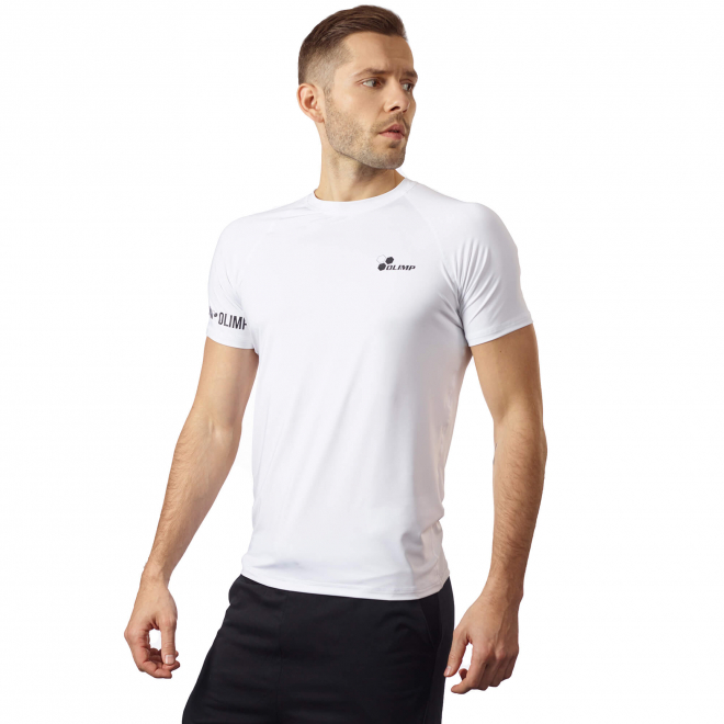 Męska koszulka treningowa Olimp - Men's T-shirt Core White