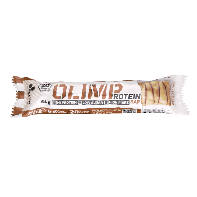 Termin: 18.07.2024 | Olimp Protein Bar - 64 g - Coffee Delight