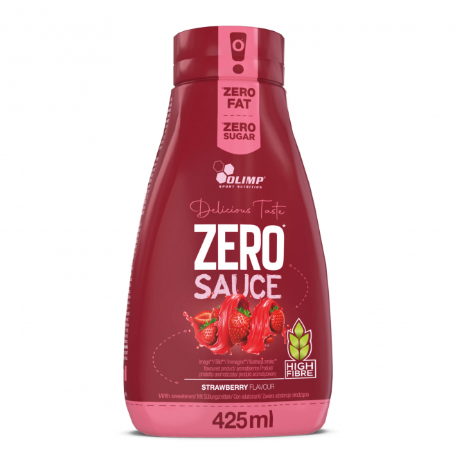 Olimp-Zero-Sauce-425ml-Truskawka