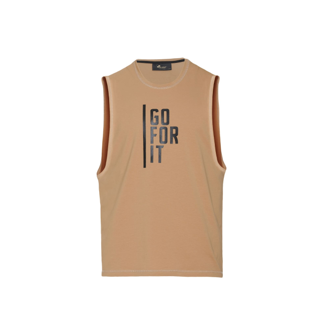Męska koszulka treningowa bez rękawów Olimp - Men Sleeveless T-shirt Gold Series