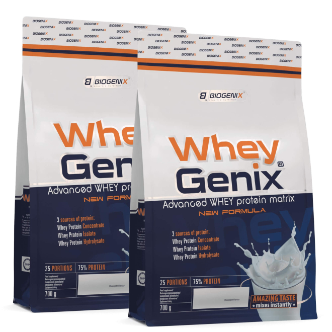 2 x Biogenix Whey Genix II 700 g