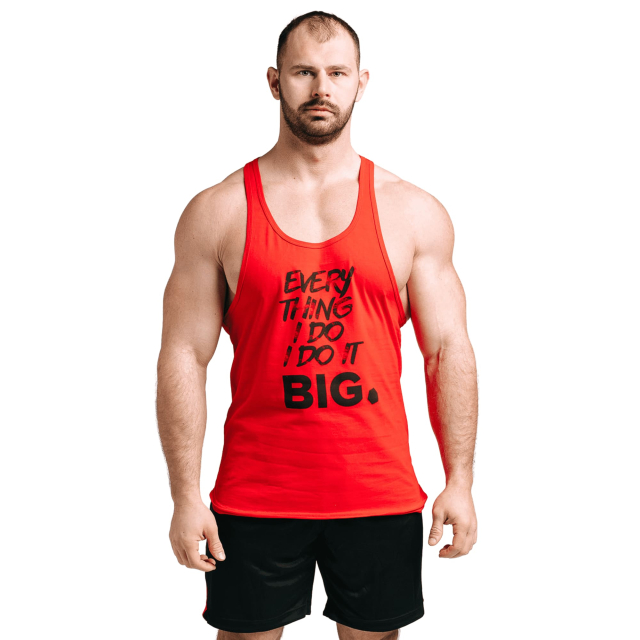 Męski Tank Top Olimp - Men Tank Top Everything czerwony