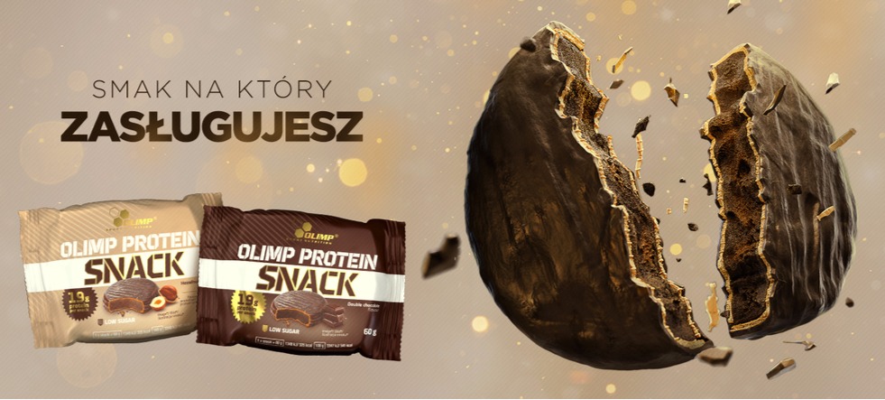 Olimp Protein Snack – przepyszna przekąska, idealny cheat meal!