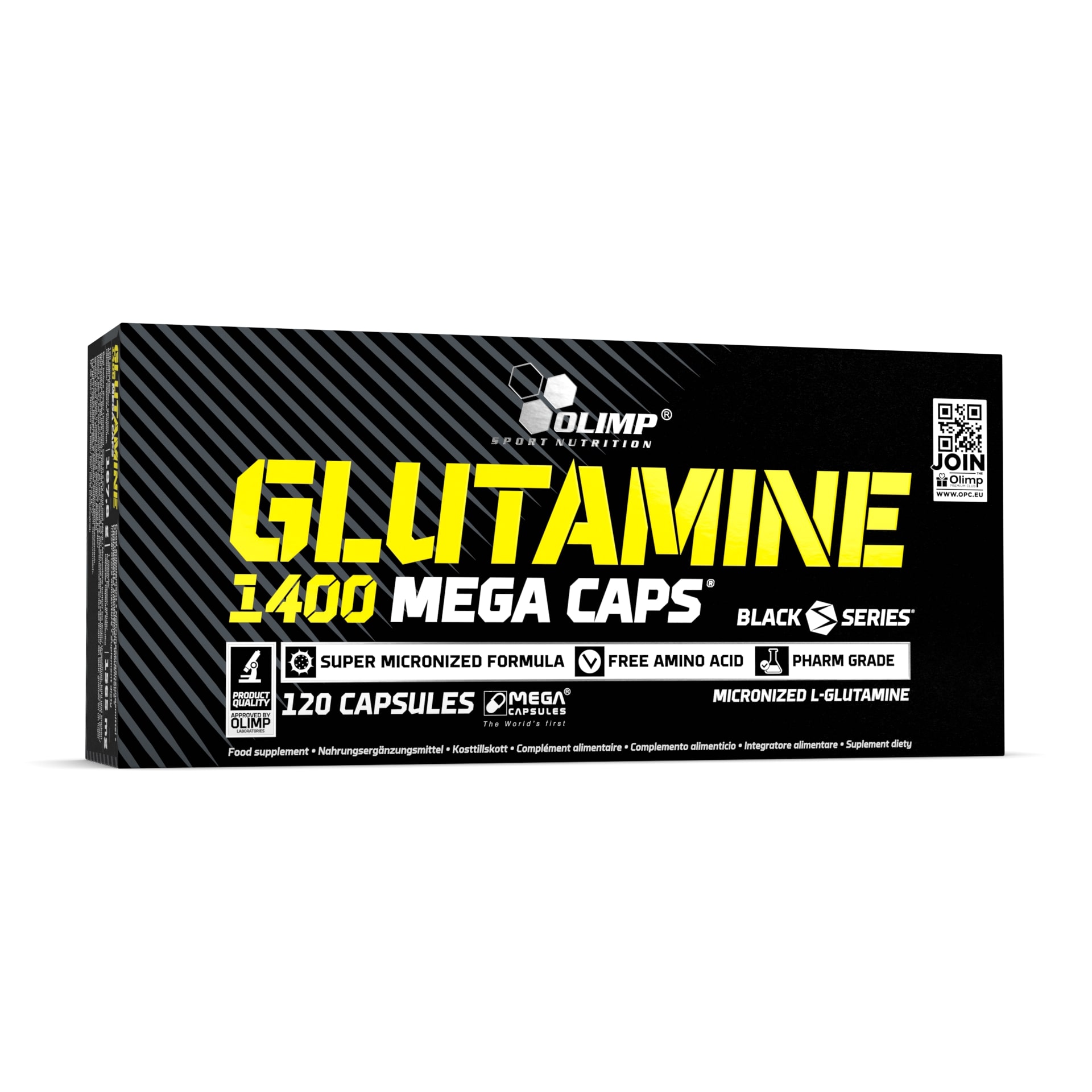 Olimp Glutamine 1400 Mega Caps® - 120 Gélules
